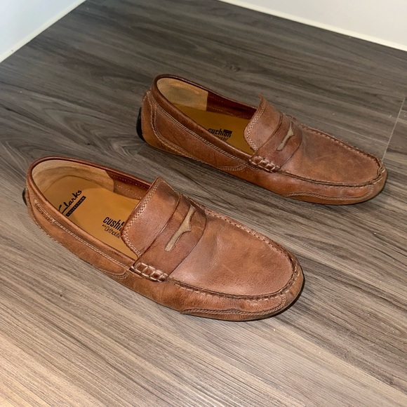 Clarks Men’s Penny Loafers - Size 11 - Picture 4 of 5